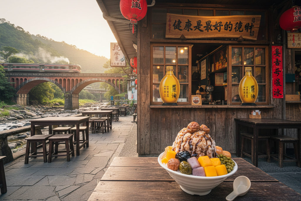 今天 #免錢哥逛吃 帶你到瑞芳
欣賞夜晚三貂嶺秘境
不起眼的三貂嶺商店座落純樸小鎮內
靠近三貂嶺車站旁邊是基隆河
特別的是小吃店門口就有火車經過
網路評價4.9顆星
夏天來這吃冰隨時能近距離看火車風光
剉冰王綜合剉冰5種料才50元
後院祕境必坐一邊吃冰一邊聽溪流水聲,看火車過橋喔！
#三貂嶺商店
新北市瑞芳區魚寮路51號
高手在民間       美食在街邊
歡迎來到(三貂嶺商店)，瑞芳區魚寮路51號, Xinbei, Taiwan
把愛傳出去
維持平價
找尋真正的古早味美食
黑糖梅漬真的好有料?
祝你有個美好的一天！ 健康是最好的禮物eggoil蛋黃油  https://nectw721.com
https://www.nectw721.com
https://www.goodreads.com/user/show/194955719
https://eggoil-2.myshopify.com/